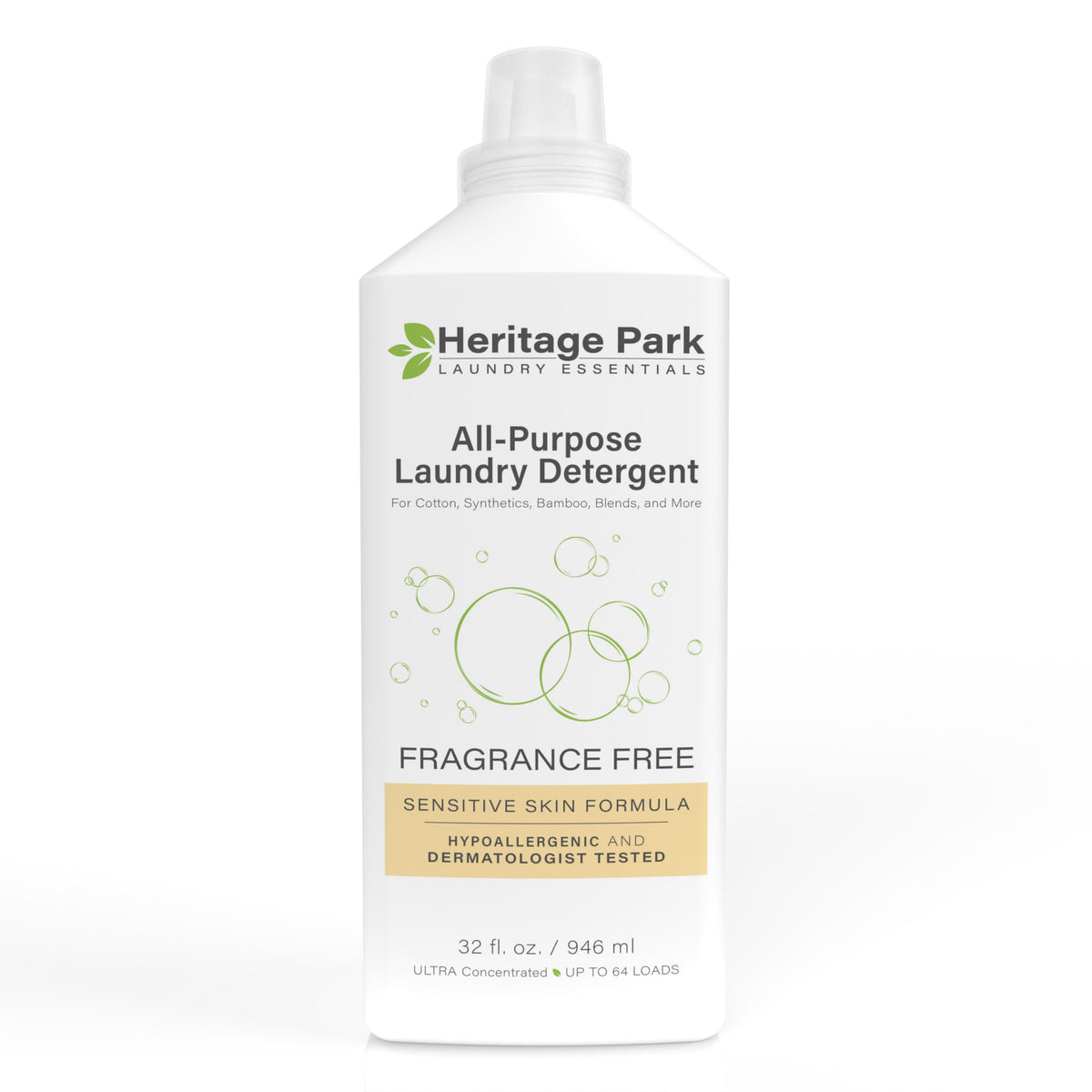 Heritage Park Luxury All-Purpose Laundry Detergents